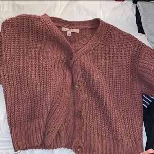 Cropped sweater
